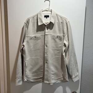 Men’s Vince Off-White Relaxed Double Face Jacket Vince Size L